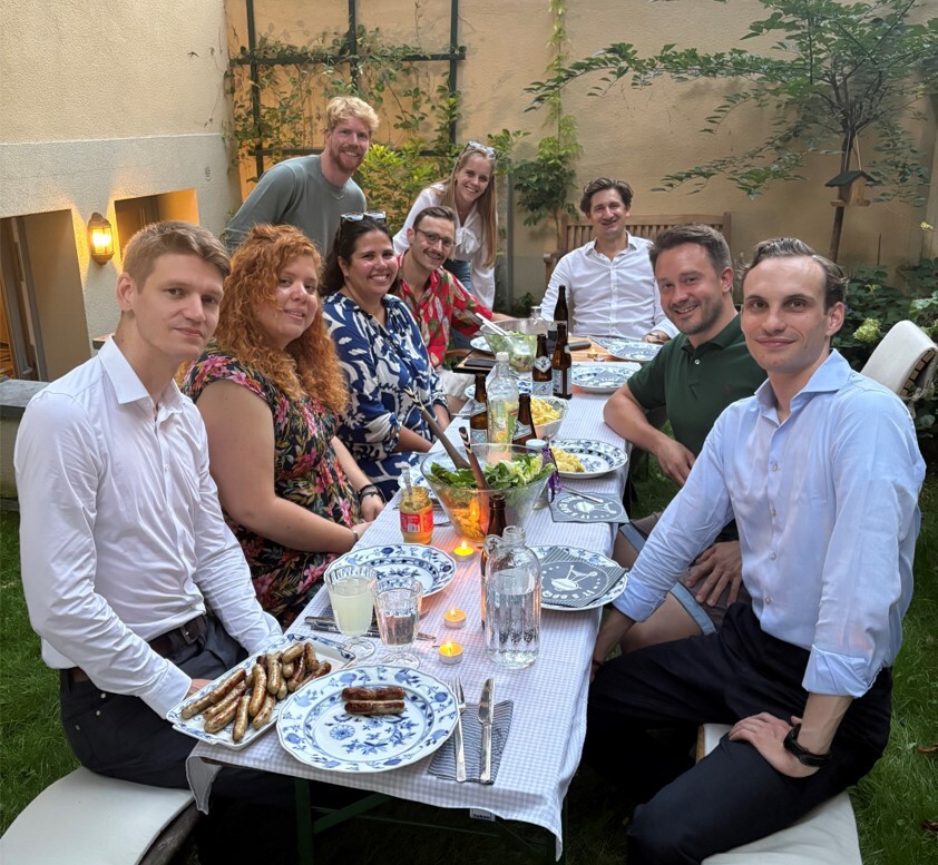 Team Event: BBQ hosted by our founder